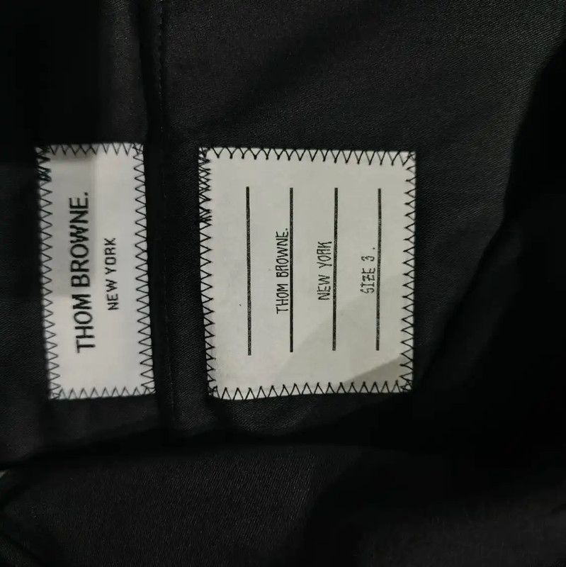 Thom Browne Thom Browne XL Gray Polyester Women's Casual Pants 0089 Size 30" / US 8 / IT 44 - 4 Thumbnail
