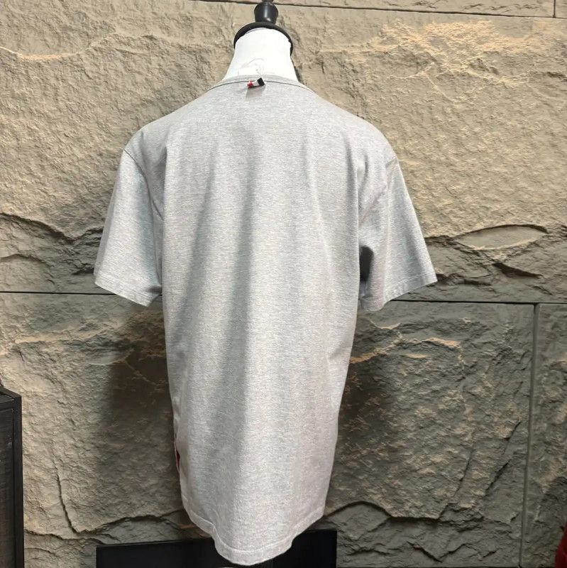 Thom Browne Thom Browne Grey Cotton Women's T-Shirt 0089 Size M / US 6-8 / IT 42-44 - 2 Thumbnail