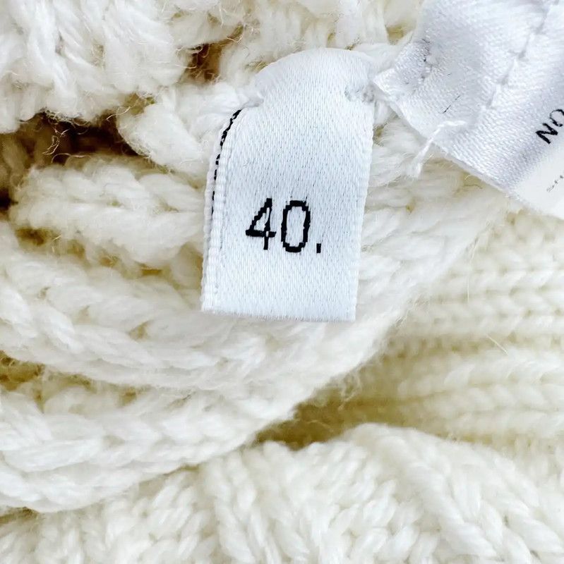 Thom Browne Thom Browne Cream Wool Sweater 0089 Size M / US 6-8 / IT 42-44 - 4 Thumbnail