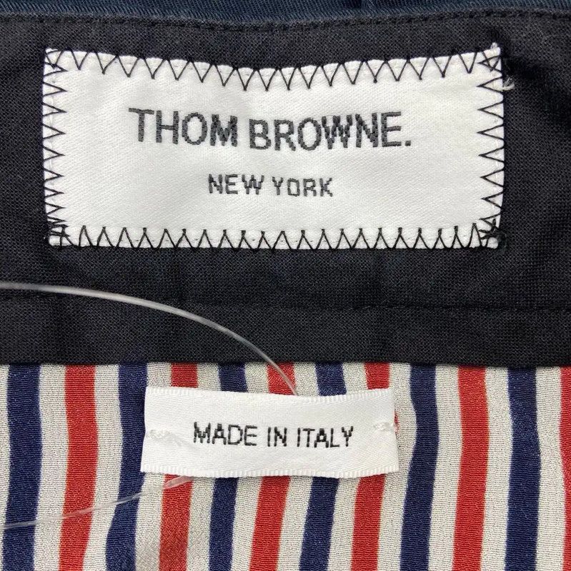 Thom Browne Thom Browne Black Cotton Pleated Skirt 0089 Size 27" / US 4 / IT 40 - 5 Thumbnail