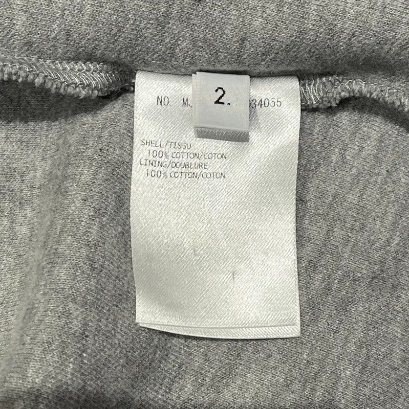 Thom Browne Thom Browne Gray Striped Long Sleeve Hoodie 0089 Size S / US 4 / IT 40 - 6 Thumbnail