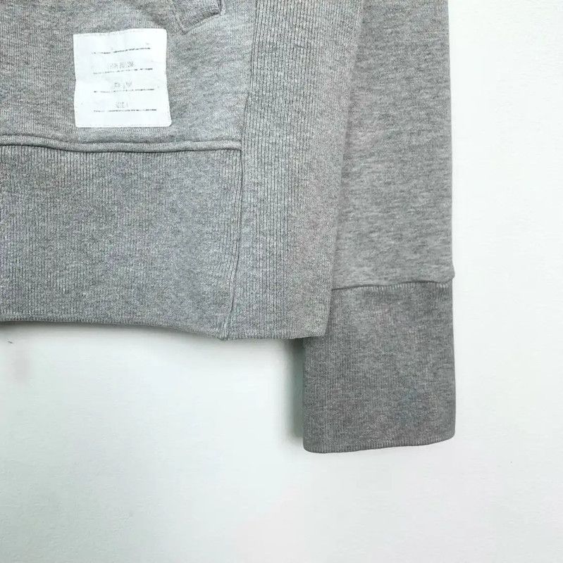 Thom Browne Thom Browne Gray Cotton Womens Hoodie 0089 Size L / US 10 / IT 46 - 4 Thumbnail