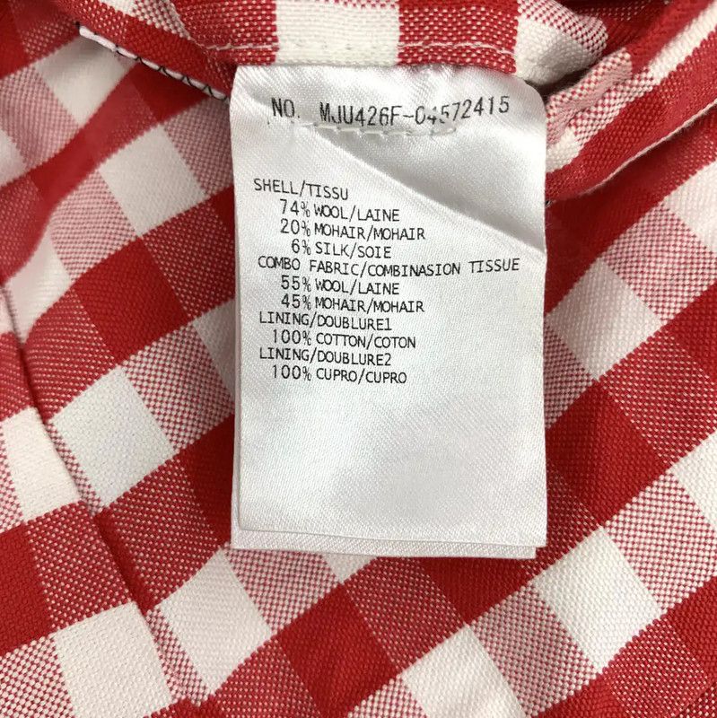Thom Browne Thom Browne Color Block Wool Women's Jacket 0089 Size S / US 4 / IT 40 - 7 Thumbnail