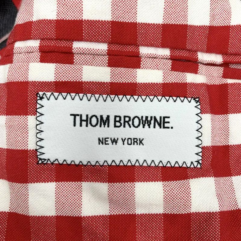 Thom Browne Thom Browne Color Block Wool Women's Jacket 0089 Size S / US 4 / IT 40 - 6 Thumbnail