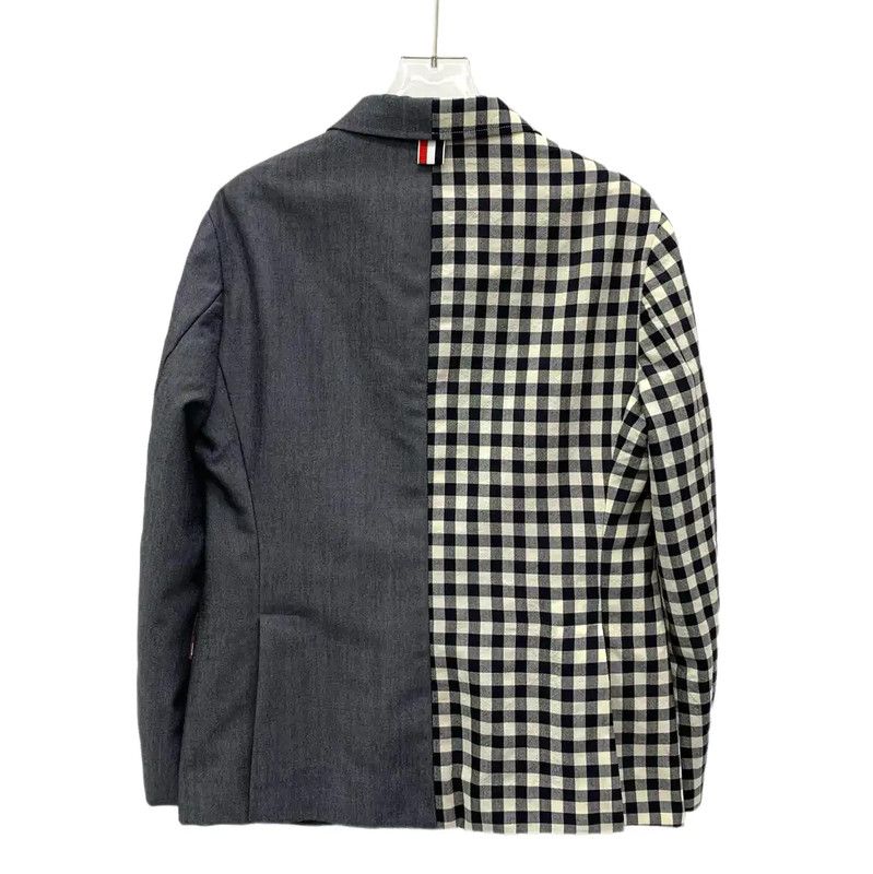 Thom Browne Thom Browne Color Block Wool Women's Jacket 0089 Size S / US 4 / IT 40 - 2 Thumbnail