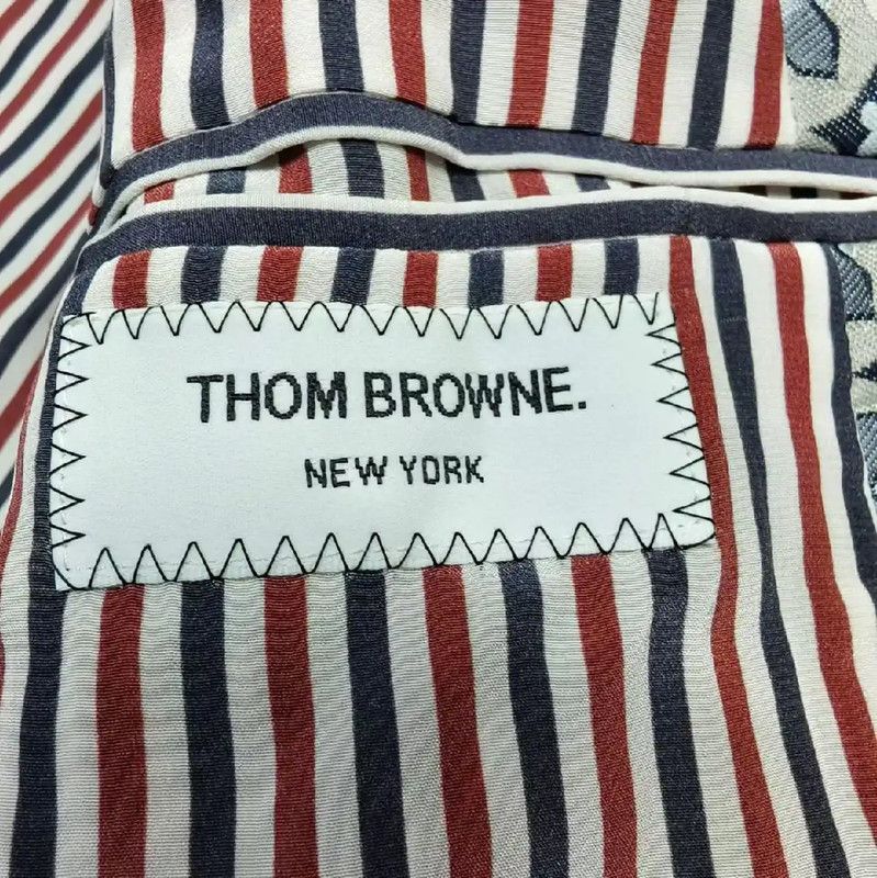 Thom Browne Thom Browne Gray Women's Jacket Size S 0089 Size S / US 4 / IT 40 - 3 Thumbnail