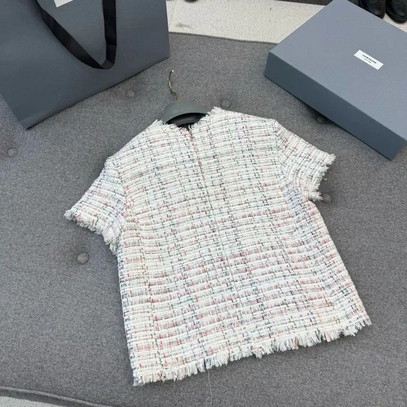 Thom Browne Thom Browne Summer Cotton Short Sleeve Top 0089 Size M / US 6-8 / IT 42-44 - 4 Thumbnail