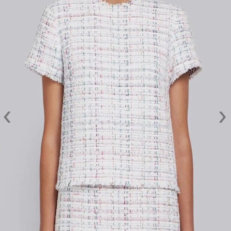 Thom Browne Thom Browne Summer Cotton Short Sleeve Top 0089 Size M / US 6-8 / IT 42-44 - 10 Thumbnail
