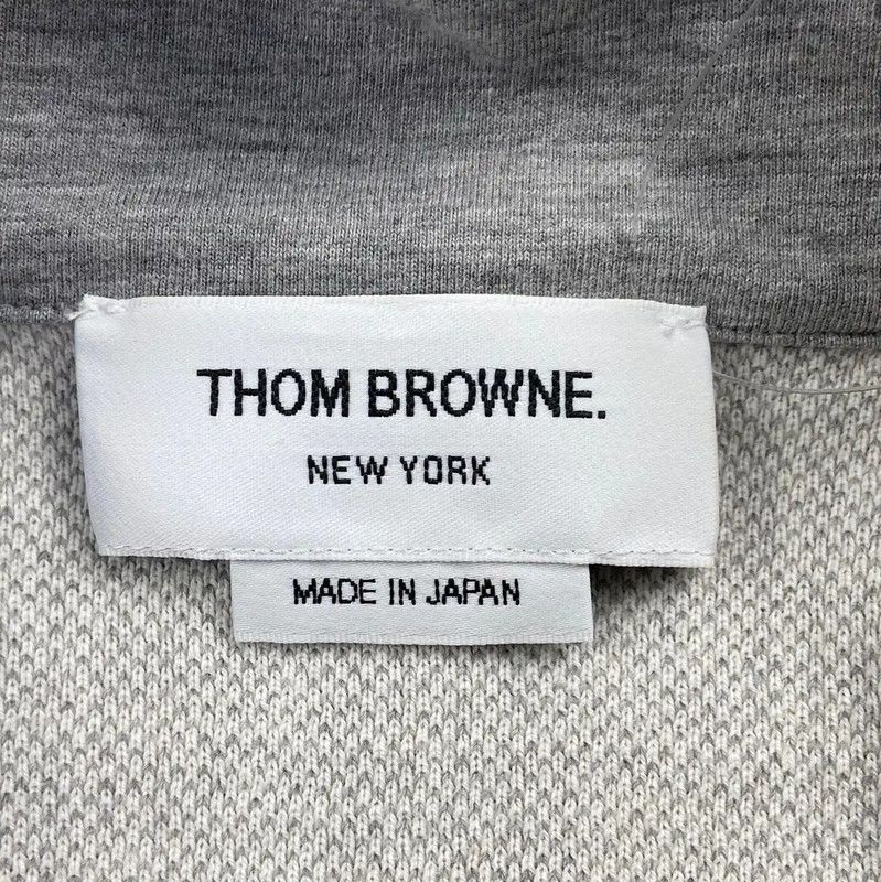 Thom Browne Thom Browne Women's Gray Cotton Jacket 0089 Size M / US 6-8 / IT 42-44 - 5 Thumbnail