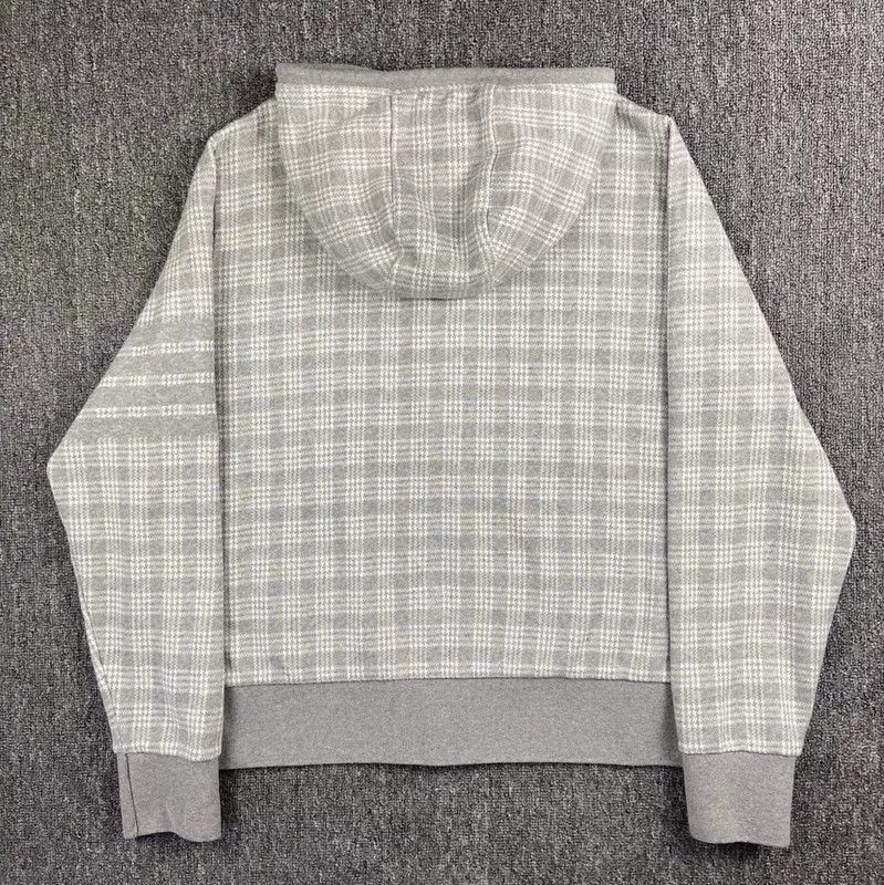 Thom Browne Thom Browne Women's Gray Cotton Jacket 0089 Size M / US 6-8 / IT 42-44 - 2 Thumbnail