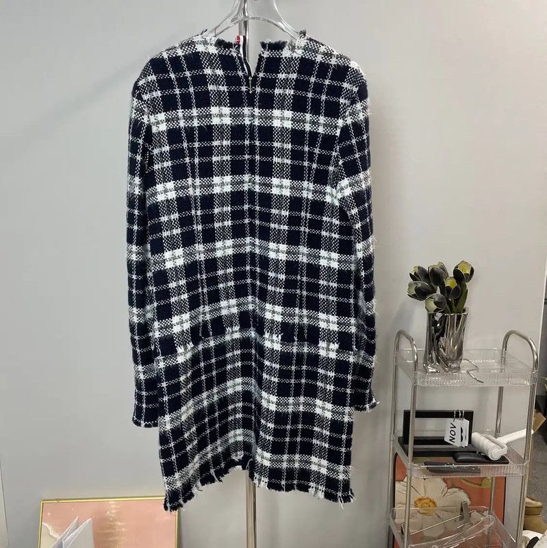 Thom Browne Thom Browne Black Cotton Dress for Women 0089 Size M / US 6-8 / IT 42-44 - 4 Thumbnail