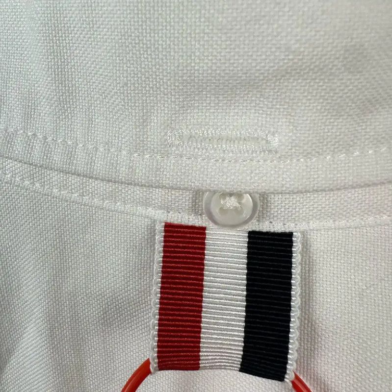 Thom Browne Thom Browne White Cotton Shirt for Women 0089 Size M / US 6-8 / IT 42-44 - 3 Thumbnail