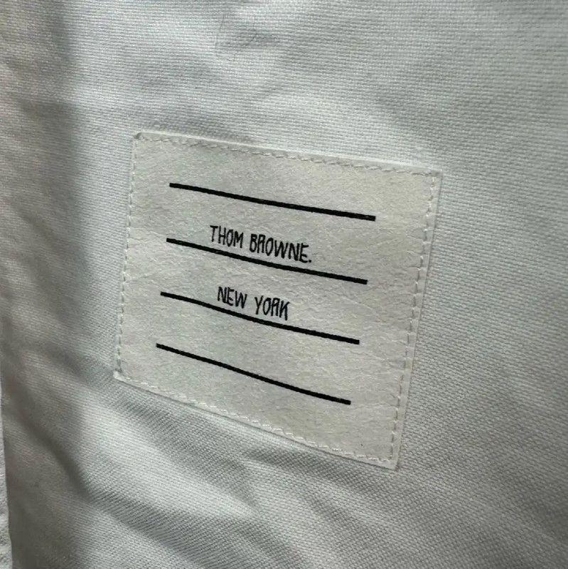 Thom Browne Thom Browne White Cotton Shirt for Women 0089 Size M / US 6-8 / IT 42-44 - 4 Thumbnail