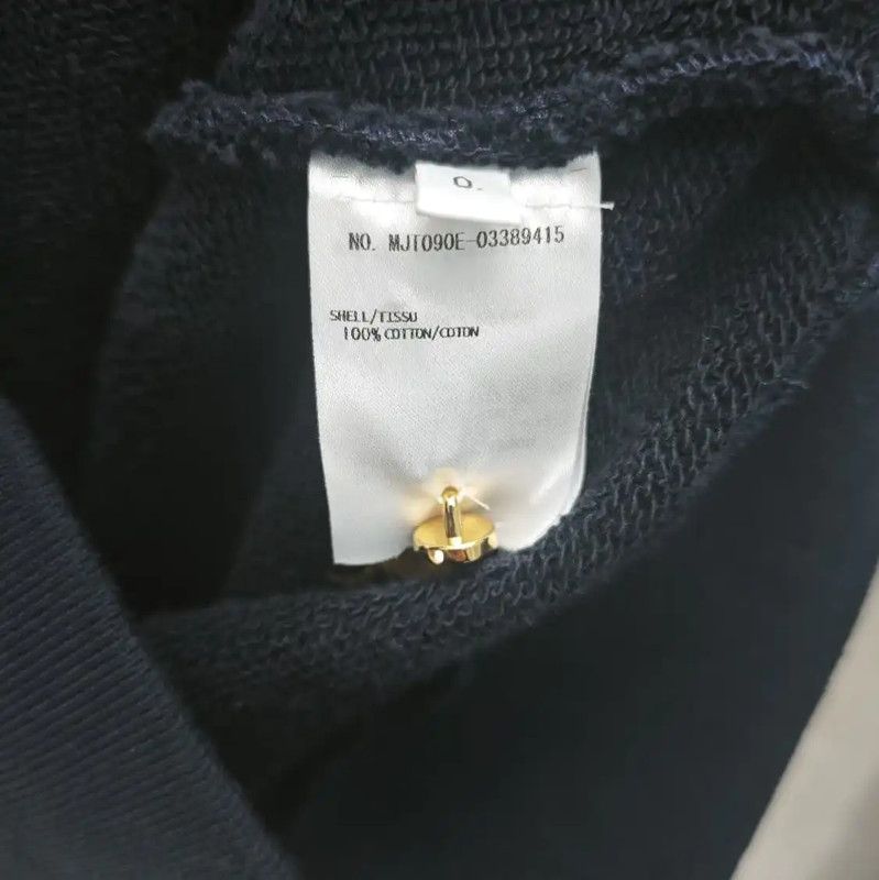 Thom Browne Thom Browne Blue Cotton Women's Cardigan 0089 Size XS / US 0-2 / IT 36-38 - 5 Thumbnail