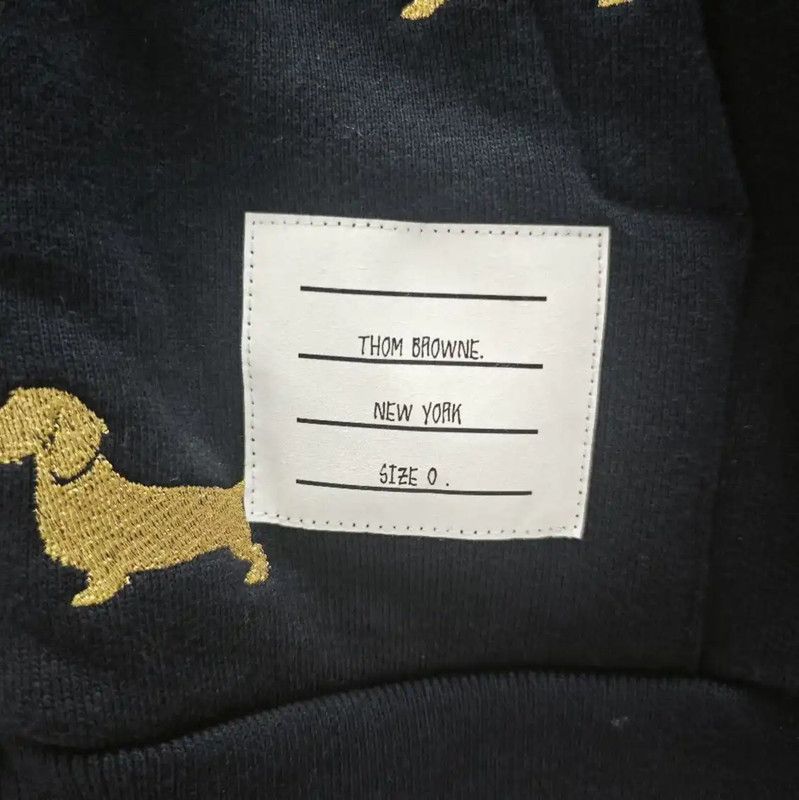 Thom Browne Thom Browne Blue Cotton Women's Cardigan 0089 Size XS / US 0-2 / IT 36-38 - 4 Thumbnail