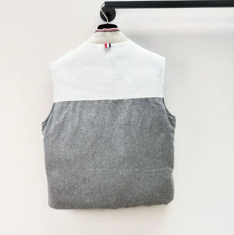 Thom Browne Thom Browne Women's Colorblock Down Vest 0089 Size M / US 6-8 / IT 42-44 - 2 Thumbnail