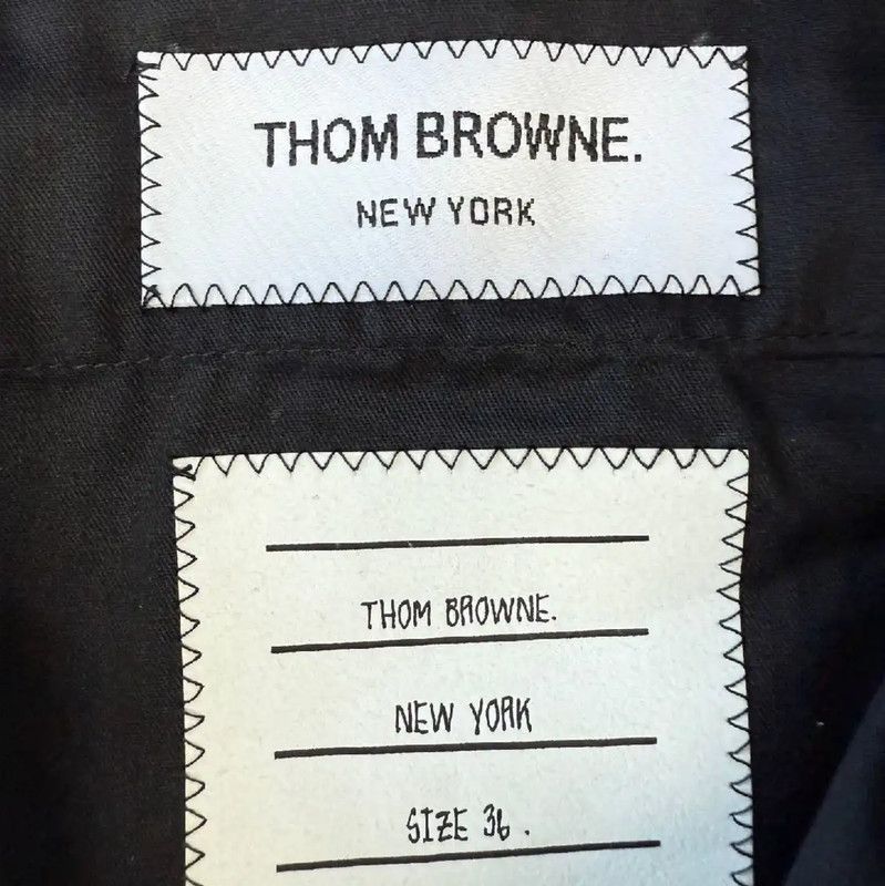 Thom Browne Thom Browne Gray Wool Casual Pants 0089 Size 24" / US 00 / IT 34 - 3 Thumbnail