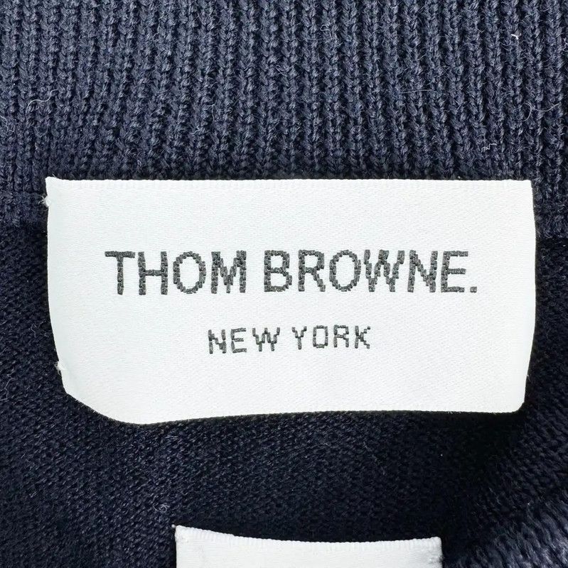 Thom Browne Thom Browne Black Wool Women's Sweater 0089 Size S / US 4 / IT 40 - 3 Thumbnail