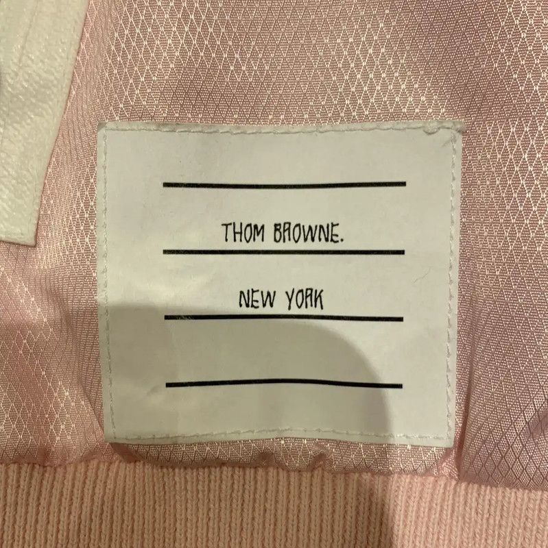 Thom Browne Thom Browne Pink Polyester Women's Jacket 0089 Size S / US 4 / IT 40 - 3 Thumbnail