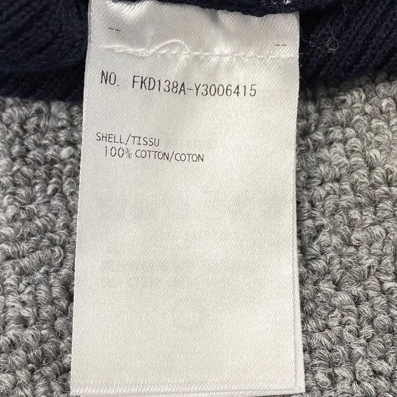 Thom Browne Thom Browne Navy Cotton Dress for Women 0089 Size M / US 6-8 / IT 42-44 - 5 Thumbnail