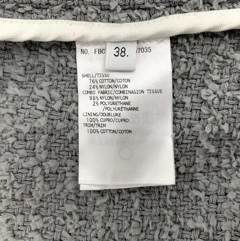 Thom Browne Thom Browne Gray Cotton Women's Jacket 0089 Size S / US 4 / IT 40 - 6 Thumbnail
