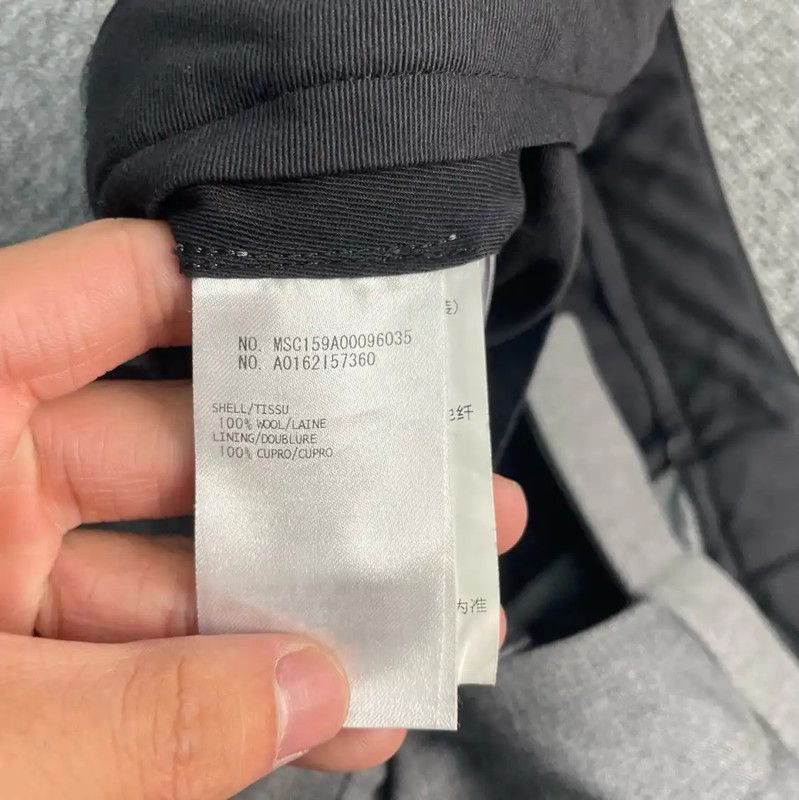 Thom Browne Thom Browne Women's Grey Wool Casual Pants 0089 Size 32" / US 10 / IT 46 - 4 Thumbnail