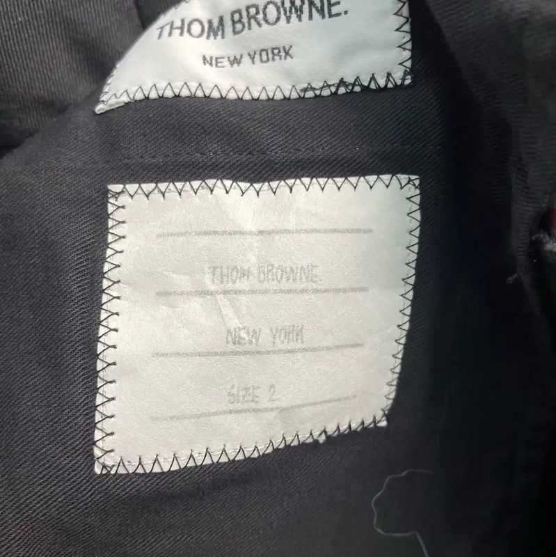 Thom Browne Thom Browne Women's Grey Wool Casual Pants 0089 Size 32" / US 10 / IT 46 - 6 Thumbnail