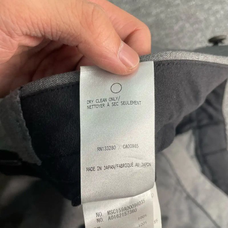 Thom Browne Thom Browne Women's Grey Wool Casual Pants 0089 Size 32" / US 10 / IT 46 - 5 Thumbnail