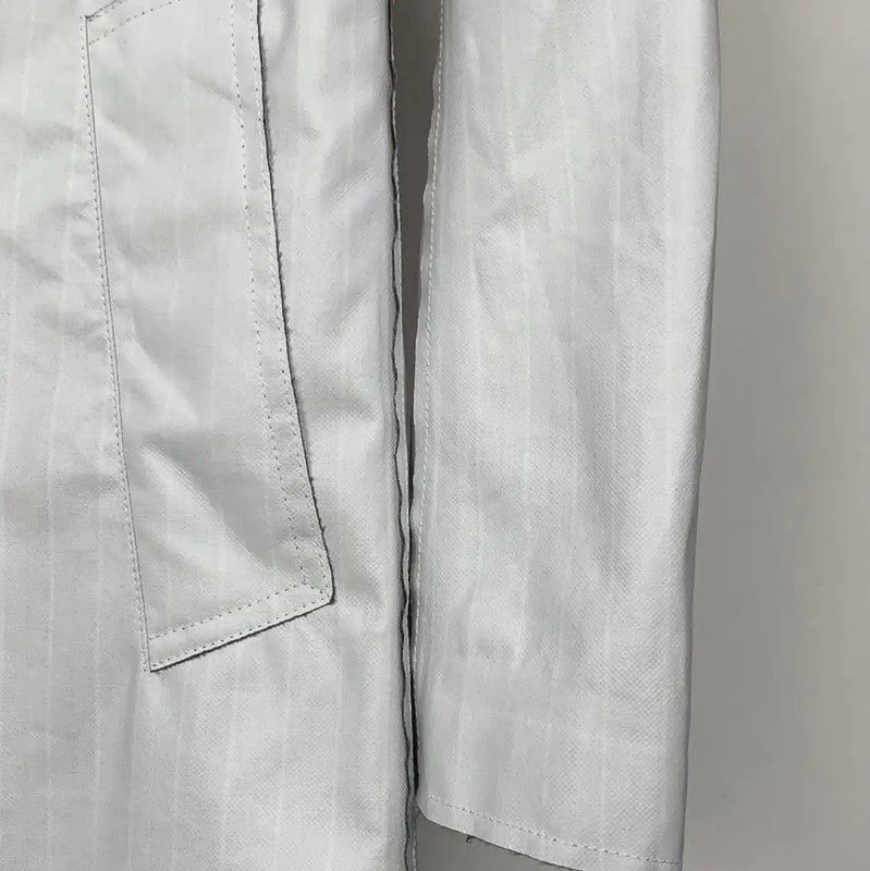 Thom Browne Thom Browne White Women's Trench Coat 0089 Size S / US 4 / IT 40 - 3 Thumbnail