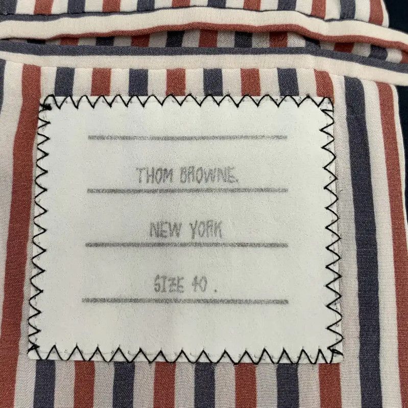 Thom Browne Thom Browne Navy Cotton Women's Jacket 0089 Size M / US 6-8 / IT 42-44 - 5 Thumbnail