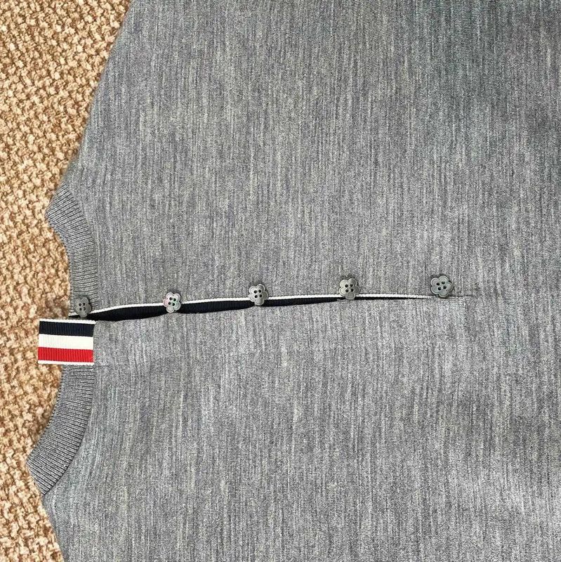 Thom Browne Thom Browne Gray Women's Dress Size S 0089 Size S / US 4 / IT 40 - 5 Thumbnail