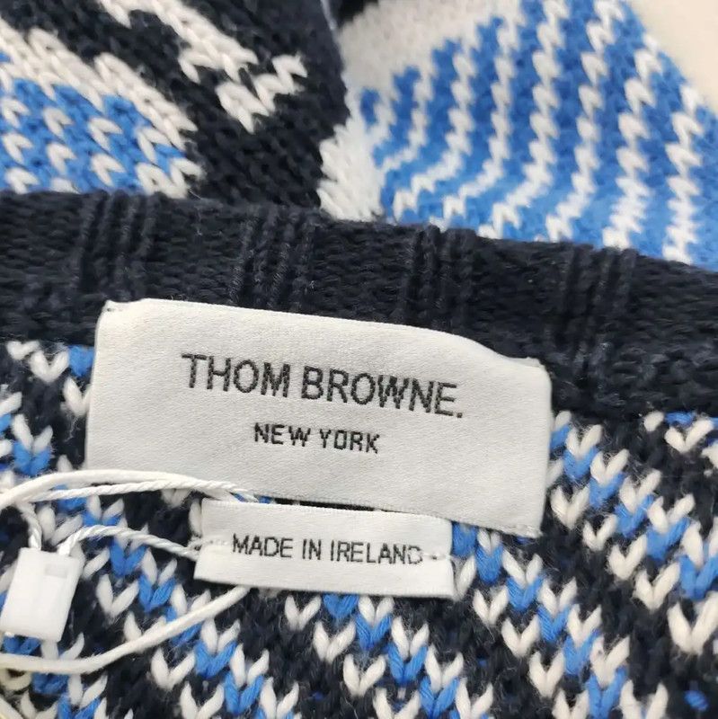 Thom Browne Thom Browne Colorful Wool Sweater for Women 0089 Size S / US 4 / IT 40 - 3 Thumbnail