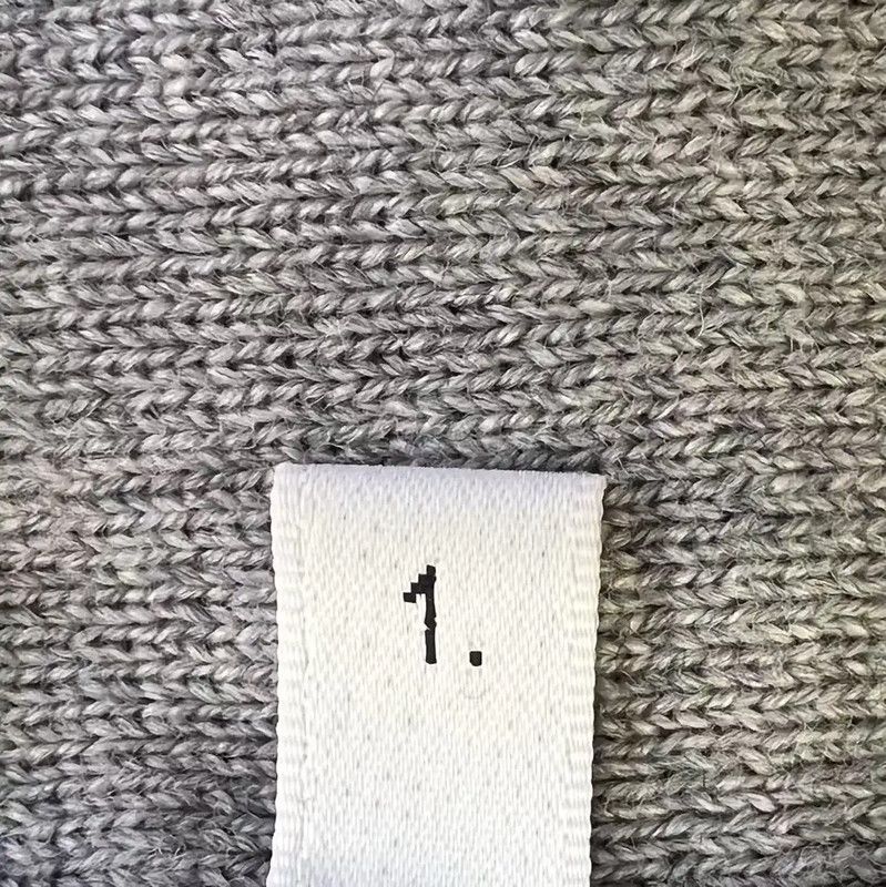 Thom Browne Thom Browne Light Gray Cotton Pullover Sweater 0089 Size M / US 6-8 / IT 42-44 - 6 Thumbnail