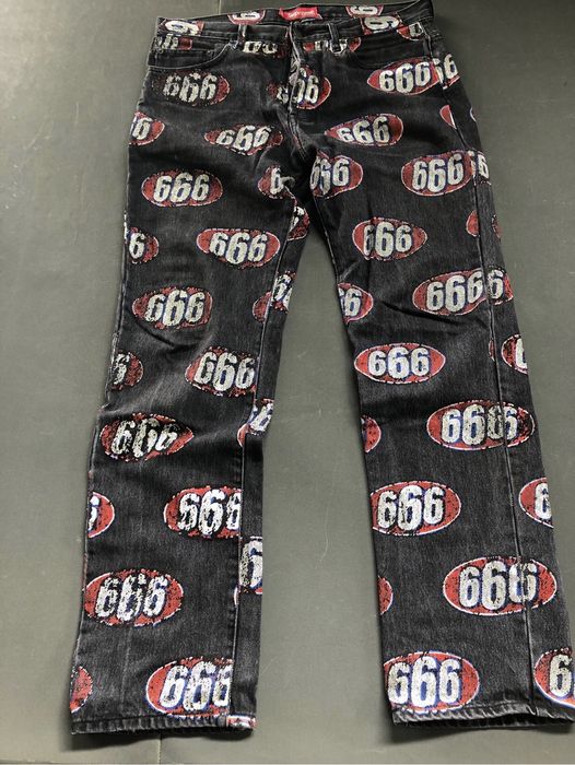 Supreme Supreme 666 Pants | Grailed