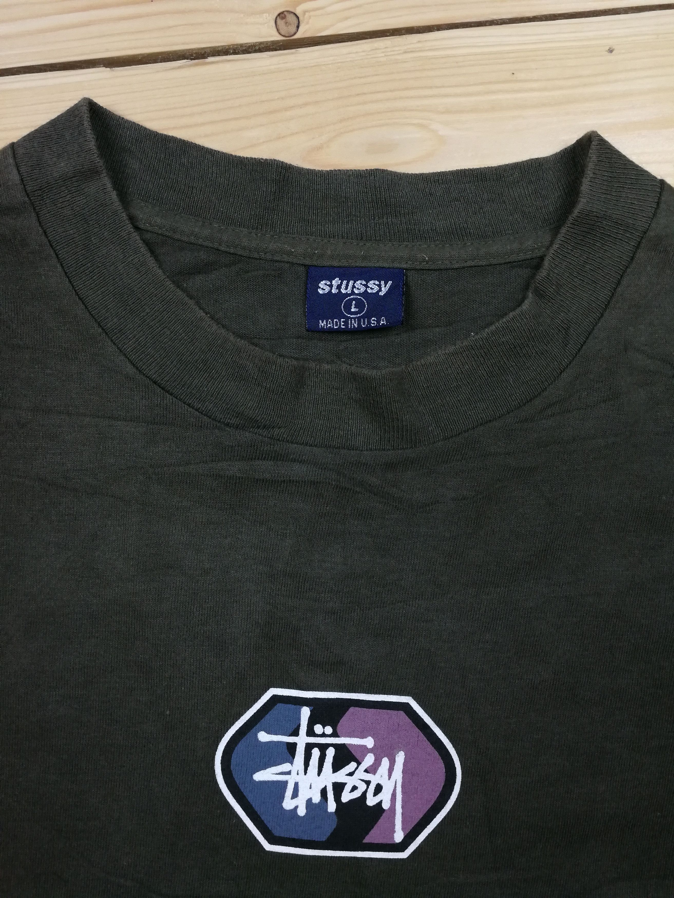 Stussy × Vintage Combo Vintage Stussy Shirt Size US L / EU 52-54 / 3 - 11 Thumbnail