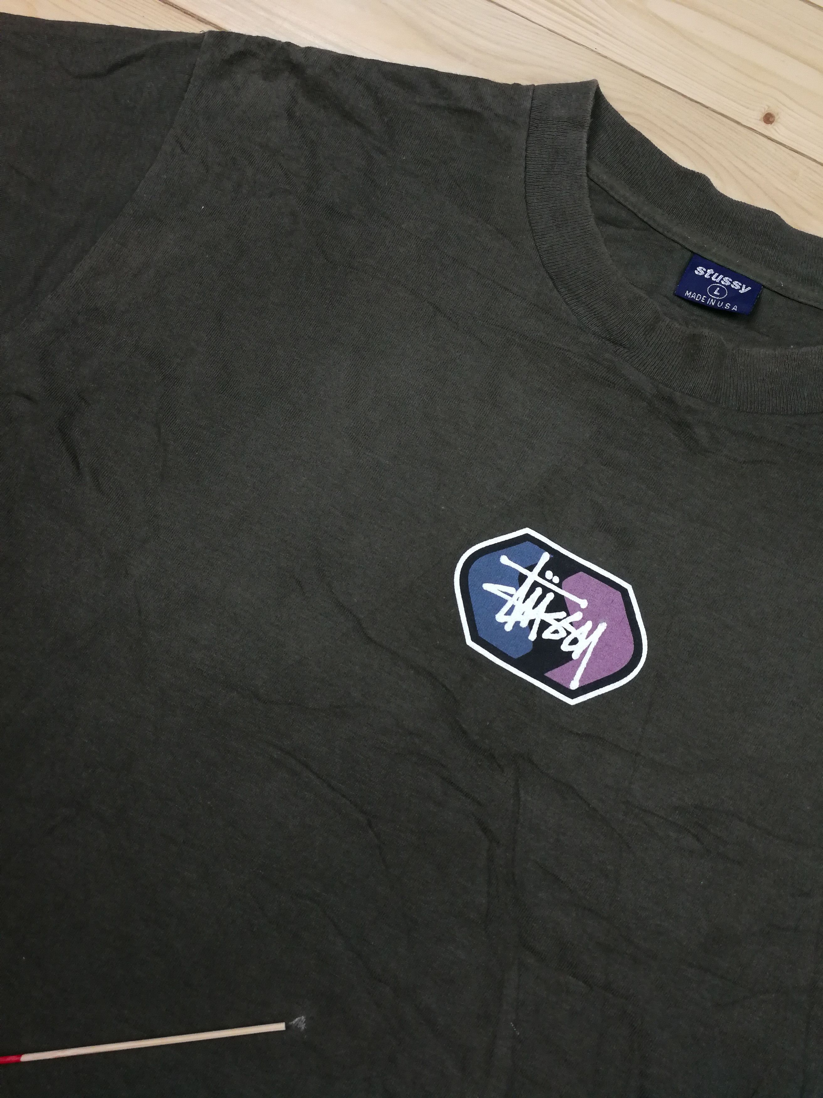 Stussy × Vintage Combo Vintage Stussy Shirt Size US L / EU 52-54 / 3 - 14 Thumbnail