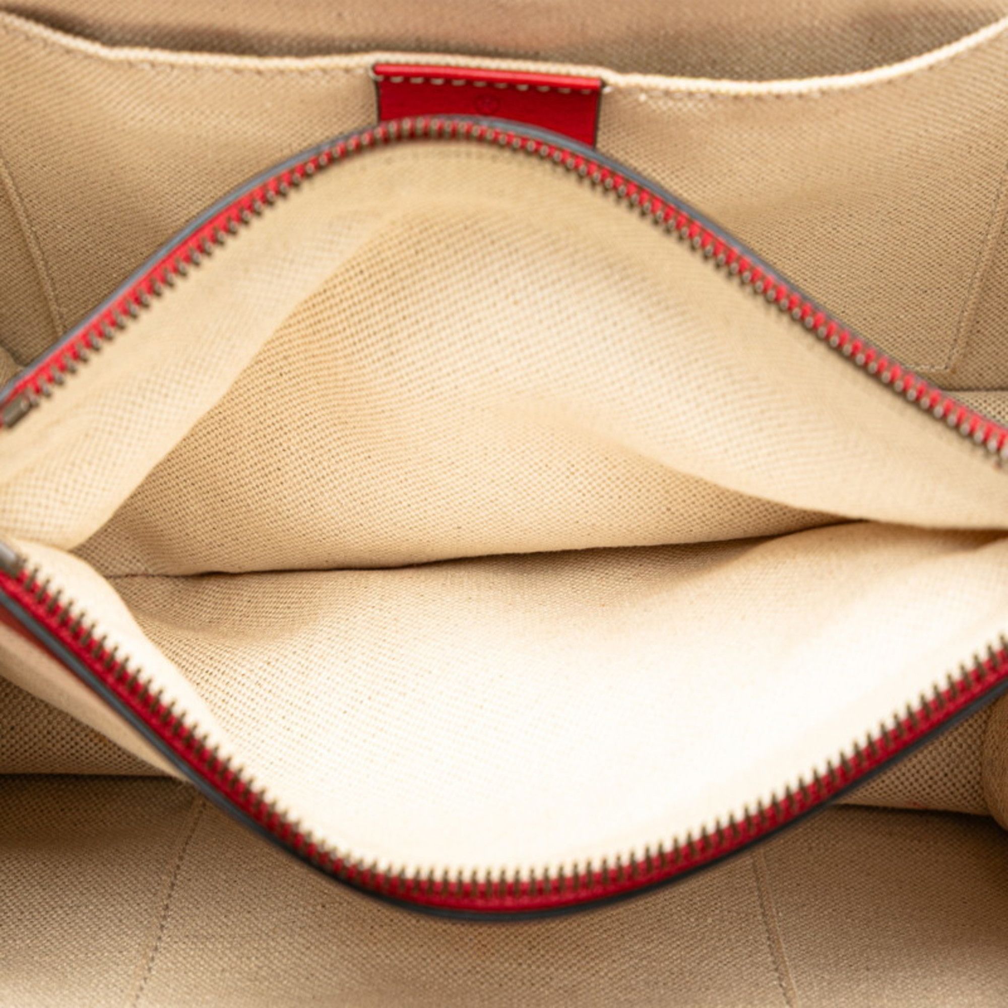 Gucci Gucci Bamboo Dionysus Handbag/Shoulder Bag 2WAY 448075 Red Leather Women's GUCCI Size ONE SIZE - 10 Thumbnail
