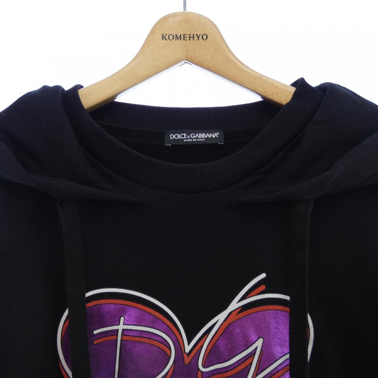 Dolce & Gabbana Dolce & Gabbana Dolce&Gabbana F9E10T/G7RGZ Hoodie Cotton Sweatshirts & Hoodies F9E10T/G7RGZ DUTY FREE for USA Size ONE SIZE - 5 Thumbnail