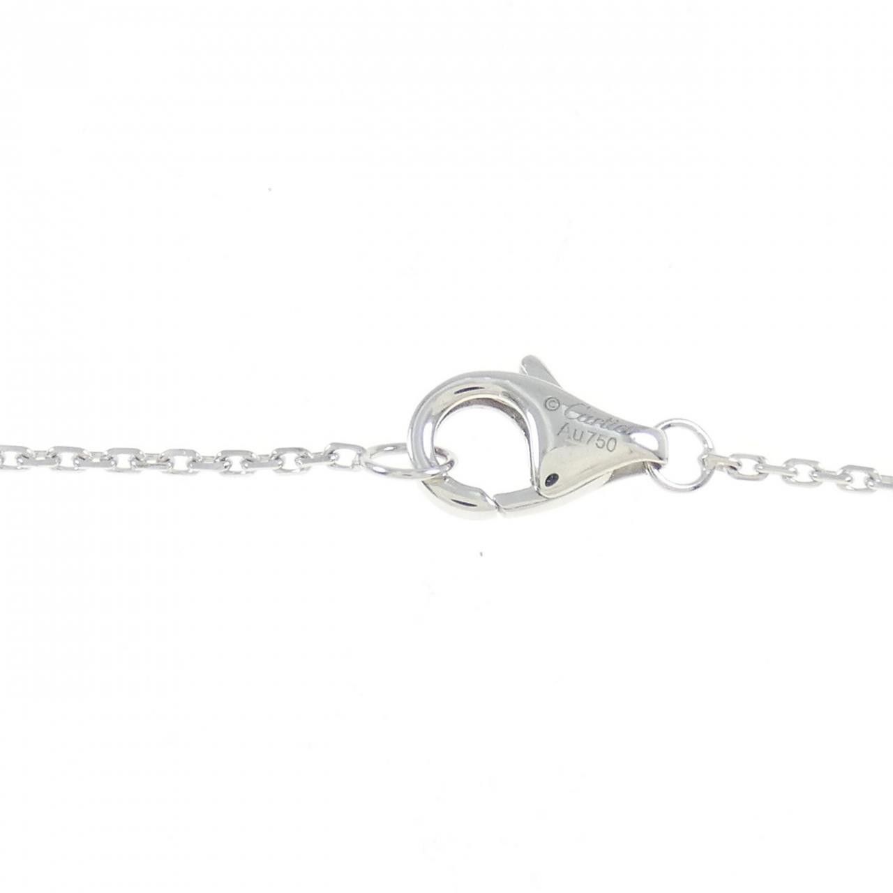 Cartier Cartier Cartier Trinity 750 White Gold Ceramic Diamond Necklace Metal Necklace B7221100 DUTY FREE for USA Size ONE SIZE - 5 Thumbnail