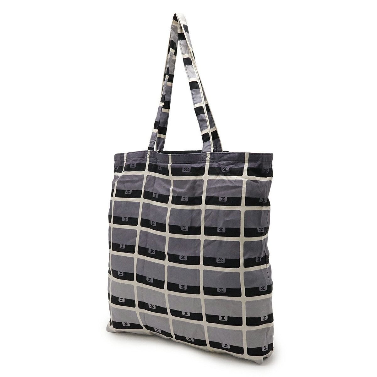 Chanel Chanel Chanel Matelassé 2way Bag Cotton Jersey Nylon Leather Tote Bag Cotton Shoulder Bag AP2095 DUTY FREE for USA Size ONE SIZE - 5 Thumbnail