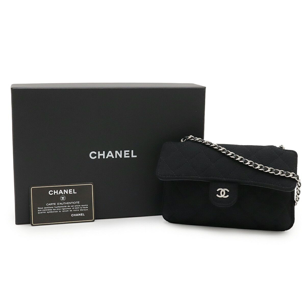 Chanel Chanel Chanel Matelassé 2way Bag Cotton Jersey Nylon Leather Tote Bag Cotton Shoulder Bag AP2095 DUTY FREE for USA Size ONE SIZE - 9 Thumbnail
