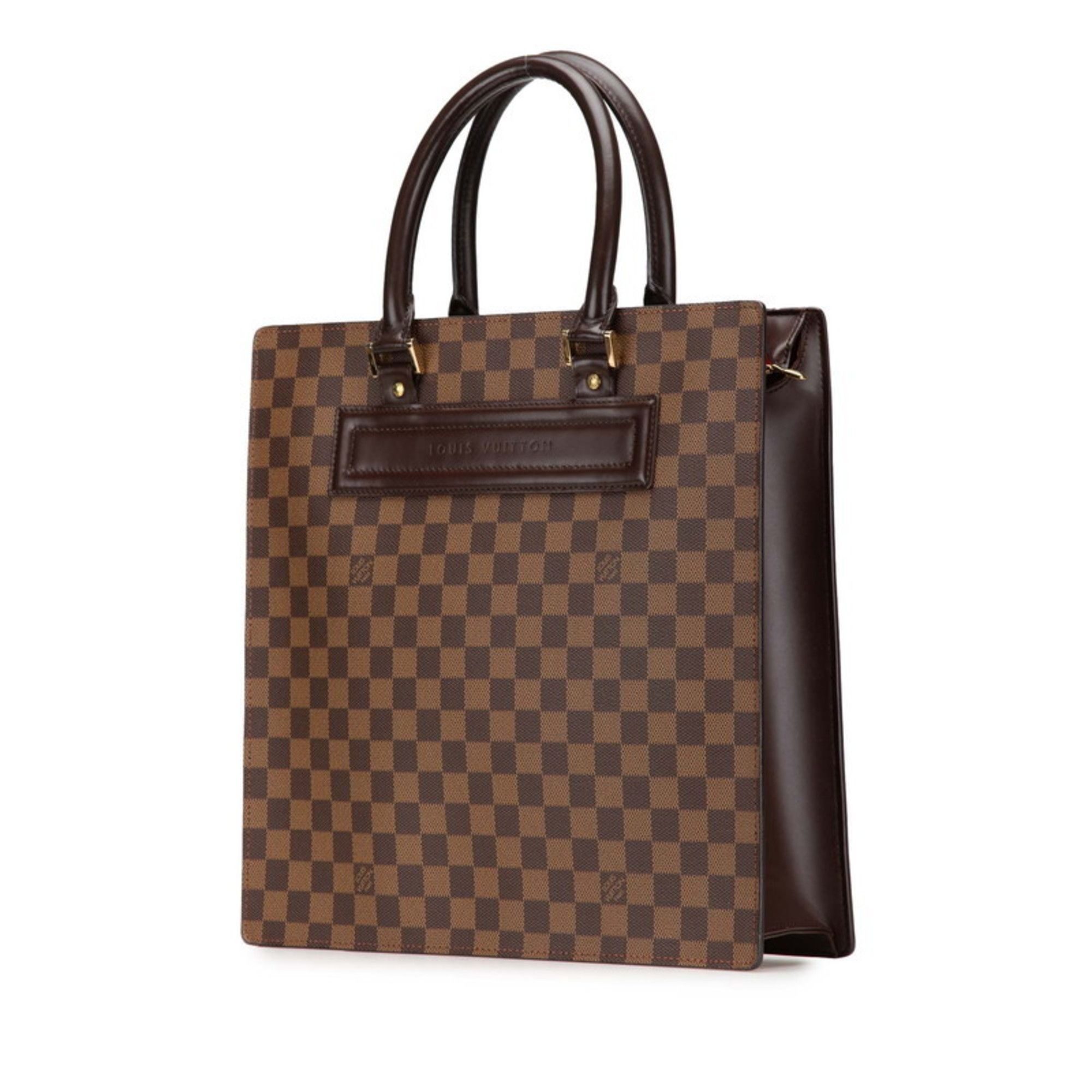 Louis Vuitton Louis Vuitton Damier Venice GM Handbag Tote Bag N51146 Brown Leather Women's LOUIS VUITTON Size ONE SIZE - 2 Thumbnail
