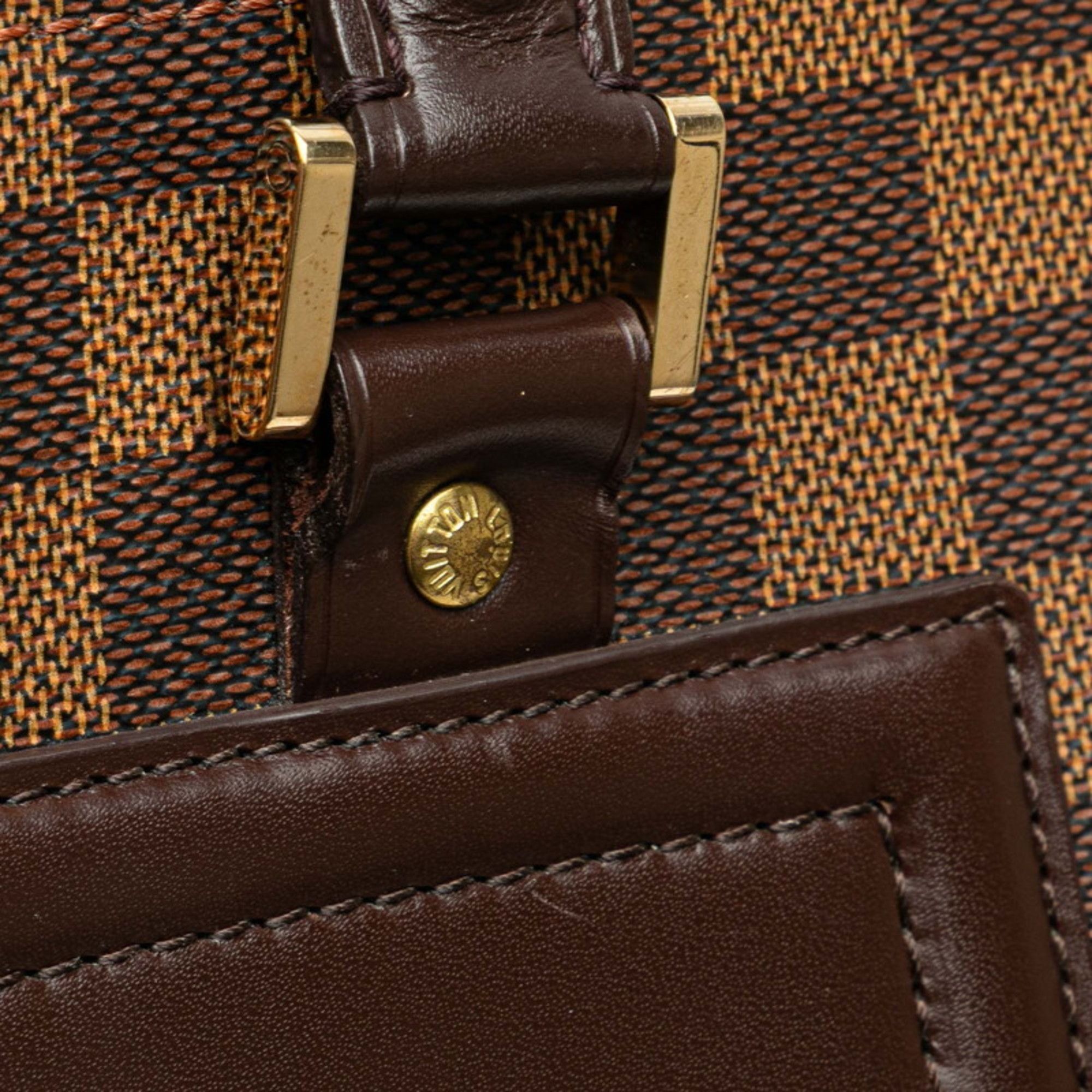 Louis Vuitton Louis Vuitton Damier Venice GM Handbag Tote Bag N51146 Brown Leather Women's LOUIS VUITTON Size ONE SIZE - 5 Thumbnail