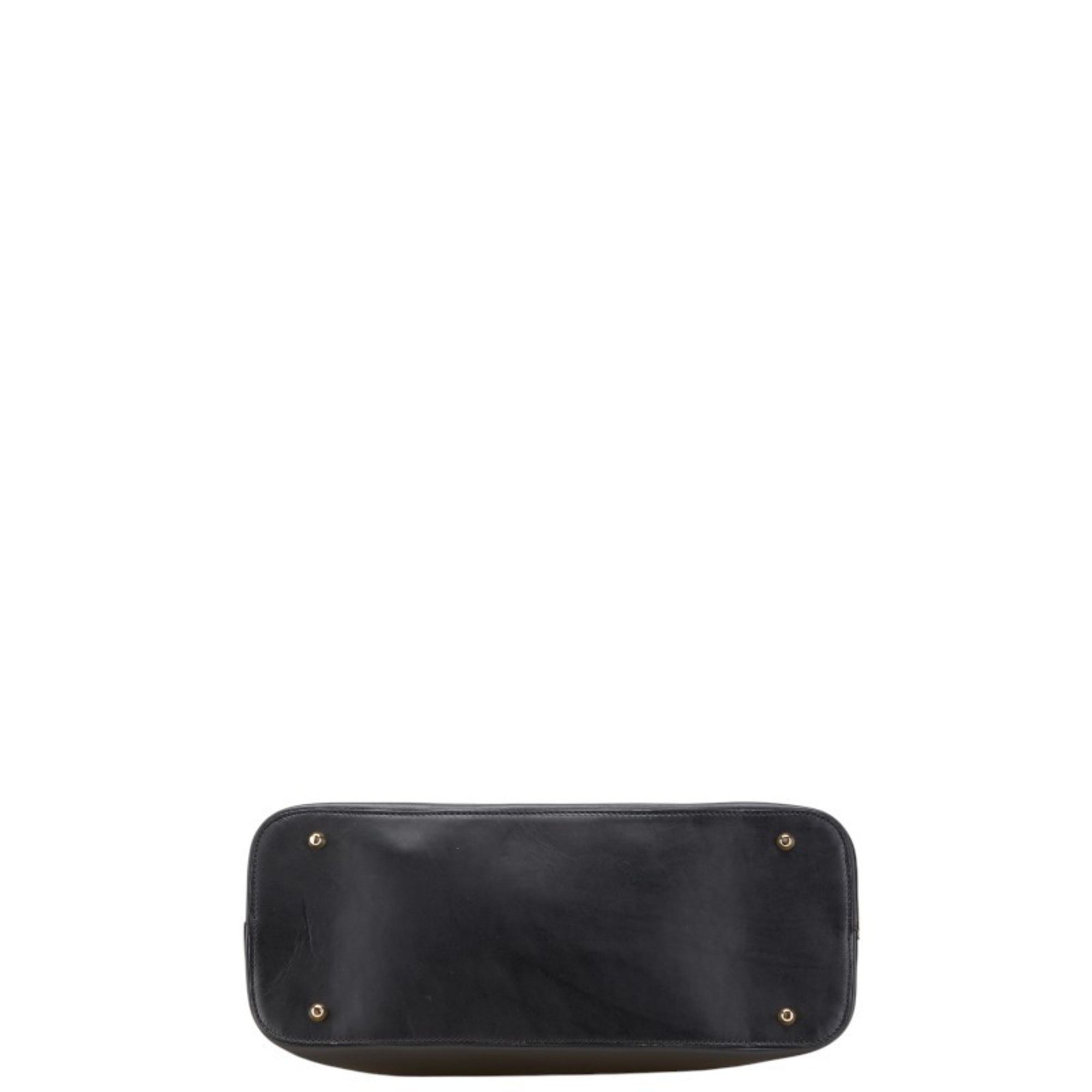 Bally BALLY logo handbag tote bag in black leather for women Size ONE SIZE - 3 Thumbnail