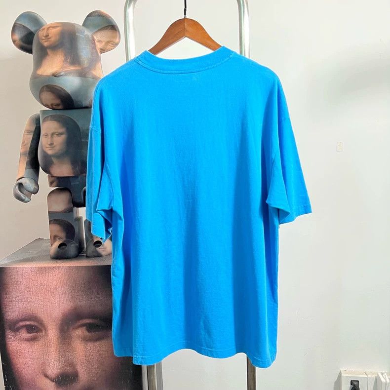 Balenciaga Balenciaga Embroidered Logo Short Sleeve - dmc Size US M / EU 48-50 / 2 - 2 Thumbnail