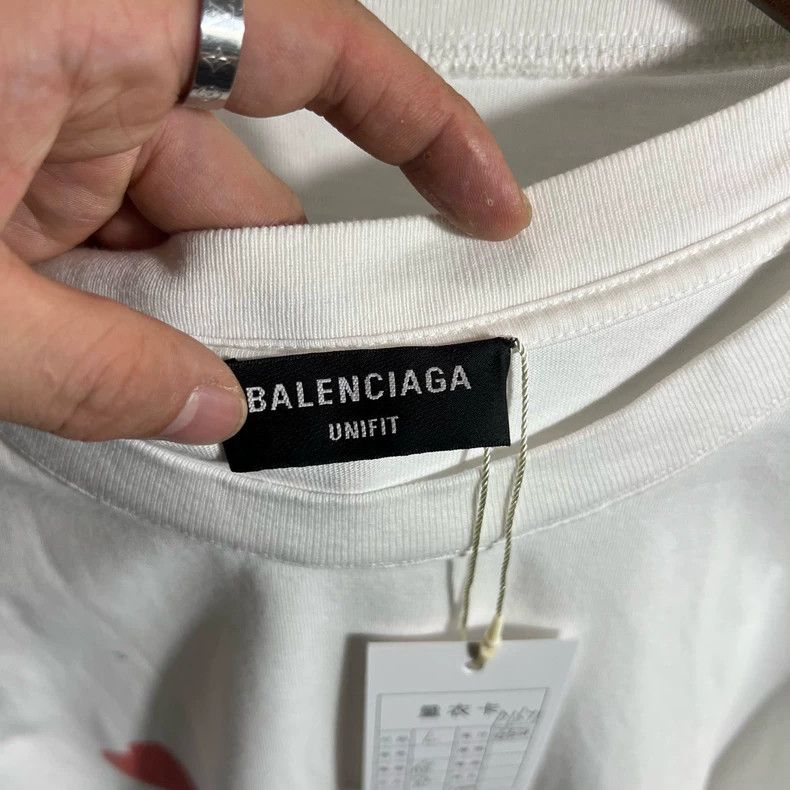 Balenciaga Balenciaga Earth Print Short Sleeve - dmc Size US L / EU 52-54 / 3 - 3 Thumbnail