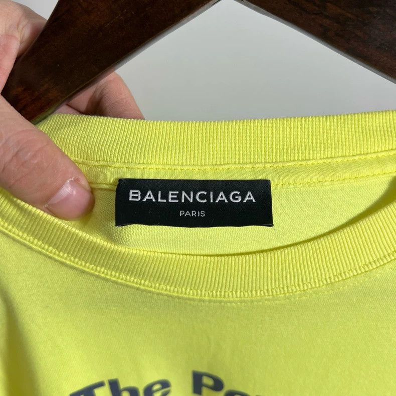 Balenciaga Balenciaga Printed Logo Short Sleeve T-shirt - dmc Size US M / EU 48-50 / 2 - 3 Thumbnail