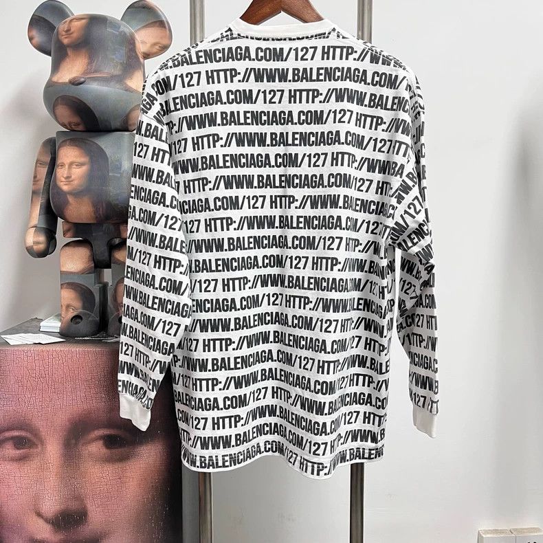 Balenciaga Balenciaga All-over Print Sweatshirt - dmc Size US S / EU 44-46 / 1 - 2 Thumbnail