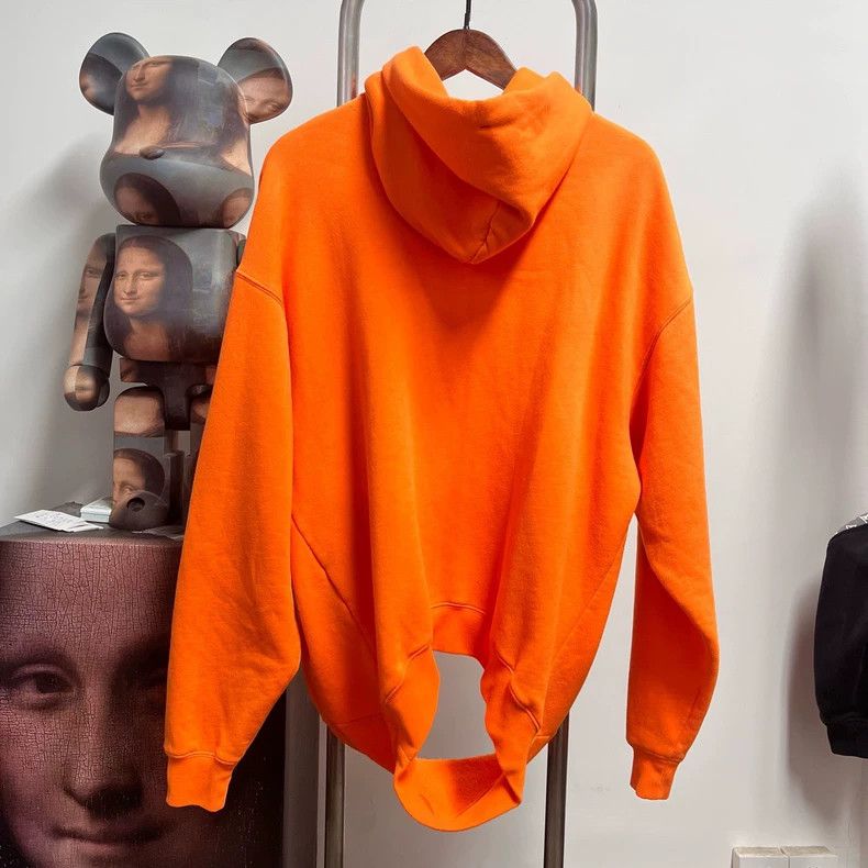 Balenciaga Balenciaga Patchwork Hoodie Sweatshirt - dmc Size US XS / EU 42 / 0 - 2 Thumbnail