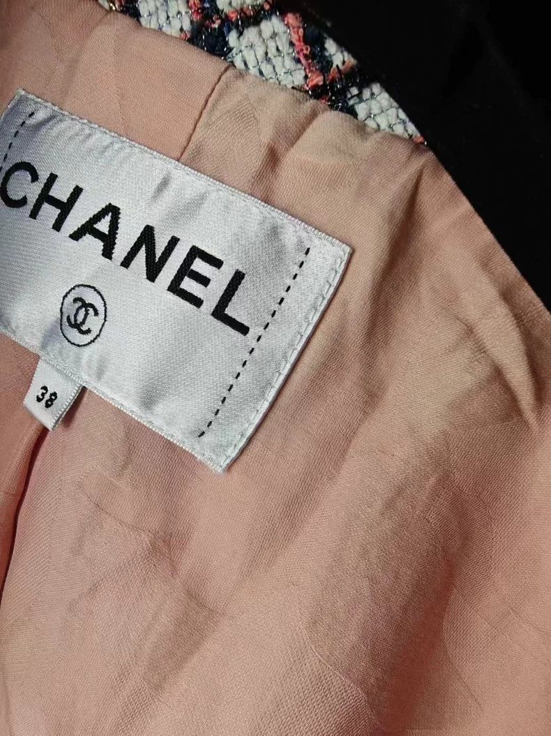 Chanel Chanel Checkered Short Sleeve Jacket - dmc Size US M / EU 48-50 / 2 - 3 Thumbnail